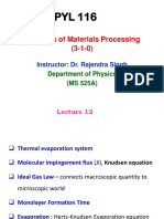 Elements of Materials Processing (3-1-0) : Instructor: Dr. Rajendra Singh