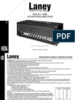 Laney: 50W All Tube Guitar Head Amplifier