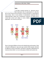 SCR, Traic, Diac Report