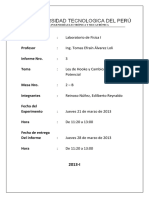 Informe 3 Ley de Hooke UTP PDF