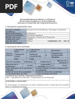 Guía para El Desarrollo Del Componente Práctico - Fase 4. Realizar El Componente Práctico Modalidad in Situ o Simulada