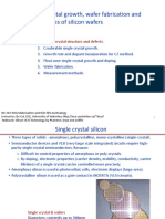 Chapter 3 Wafer Fabrication - I