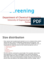 Screening: Department of Chemical Engineering