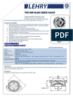 Disc Type Non Slam Check Valve