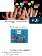 Psicología Comunitaria Aplicada