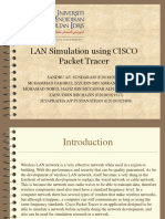 LAN Simulation Using CISCO Packet Tracer