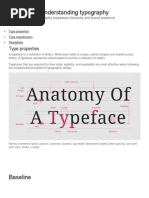 Understanding Typography: Type Properties