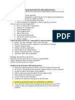 Diagnóstico Organizacional