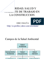 (PD) Presentaciones - Seguridad Salud y Ambiente de Trabajo - Pps