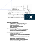 Cuestionario Del Microscopio