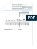 Active Pressure Calculation For The Shoring Plate: New Bridge Centre, BLK 336, Smith Street #06-305, SINGAPORE 050336