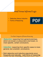 Deduction vs. Induction