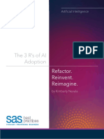 The 3 R's of AI Adoption: Refactor. Reinvent. Reimagine