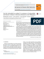 Can-The-Vulnerable-be-resilient - Co-existence-Of-Vulnerability and Disaster Resilience Informal Settlements in The Philippines - Muhibuddin Usamah