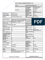 National Scholarship Portal 2.0: Registration Details