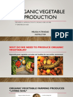 Organic Vegetable Production