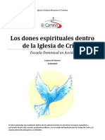 Los Dones Espirituales Dentro de La Igle