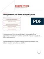 Proyecto Ejecutivo Arquitectónico