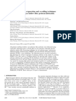 Consecutive Solvent Evaporation and Co-Rolling Techniques For Polymer Multilayer Hollow Fiber Preform Fabrication