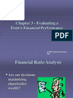 Chapter 3 - Evaluating A Firm's Financial Performance: 2005, Pearson Prentice Hall