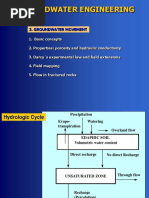 Groudwater Movement