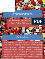 Drogas Sedantes