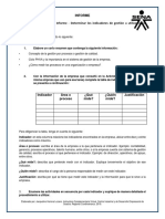 Informe Indicadores de Gestion