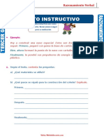 Texto Instructivo para Tercer Grado de Primaria