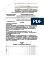 Sexta Unidad Didactica de Segundo Grado 2018-20191