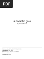 Automatic Gate