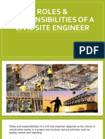 Roles and Responsibilities of Site Engineer