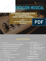 Guía de Instrumentación Musical Maderas Actualizada PDF