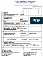 12th Convocation Application Form