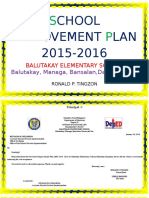 Chool Mprovement LAN 2015-2016: Balutakay Elementary School