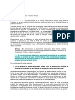 Concepto Técnico - Historias Clínicas PDF