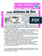 Ficha Comprension Lectora-Los Botones de Oro