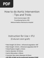 How To Do Aorta Intervention