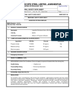 Tata Bluescope Steel Limited, Jamshedpur.: Liquefied Petroleum Gas Material Safety Data Sheet