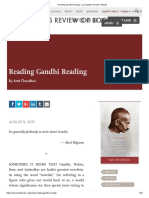 Reading Gandhi Reading