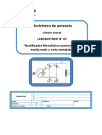 Lab03 - Rectificador Monofásico Controlado