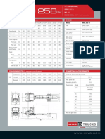 2008 Hino 258 LP Model Specs