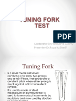 Tuning Fork Test PDF