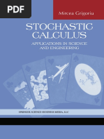 2002 - Stochastic Calculus PDF