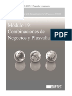 Módulo 19: Combinaciones de Negocios y Plusvalía: Fundación IFRS: Material de Formación Sobre La NIIF para Las PYMES