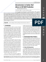 Role of Microstructure in Sucker Rod String Failures in Oil Well Production