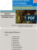 Cap. 01. - Las Perforaciones en Las Actividades Mineras