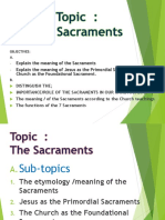 H-Sacraments - Signs and Symbols