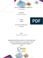 Paso 1 - Desarrollo Del Pensamiento Científico