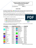 Codigos RGB HTML PDF