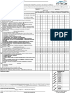 Formato Inspeccion de Montacargas Telehandlers PDF